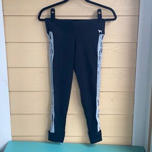 Victoria Secret Pink women’s cropped yoga pants..Like new w/o tags, size S.